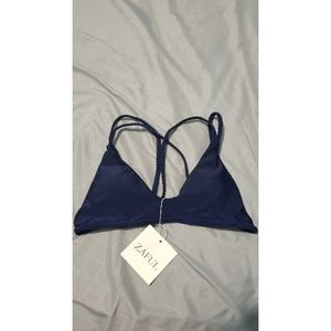Zaful Braided Cutout Bikini Top